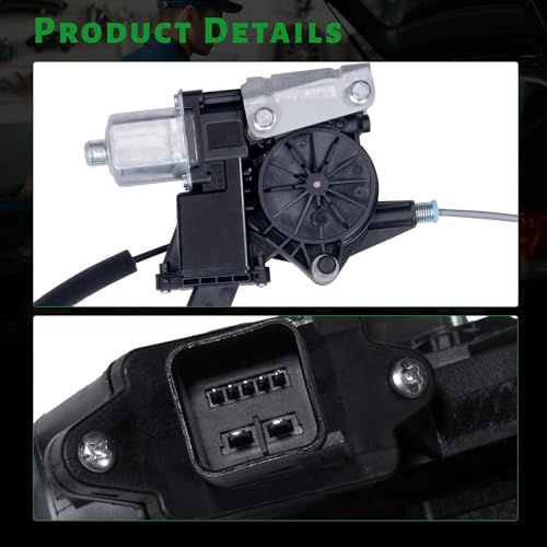 Image of Power Window Regulator with Motor Compatible with Ford F-250 F-450 Super Duty 2013-2016,F-350 2013-2016 Front Driver Side Replace # 751-710 CC3Z2523201B CC3Z2523201D