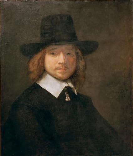 Toile modern peinture décoration salon affiche Rembrandt 60x90cm