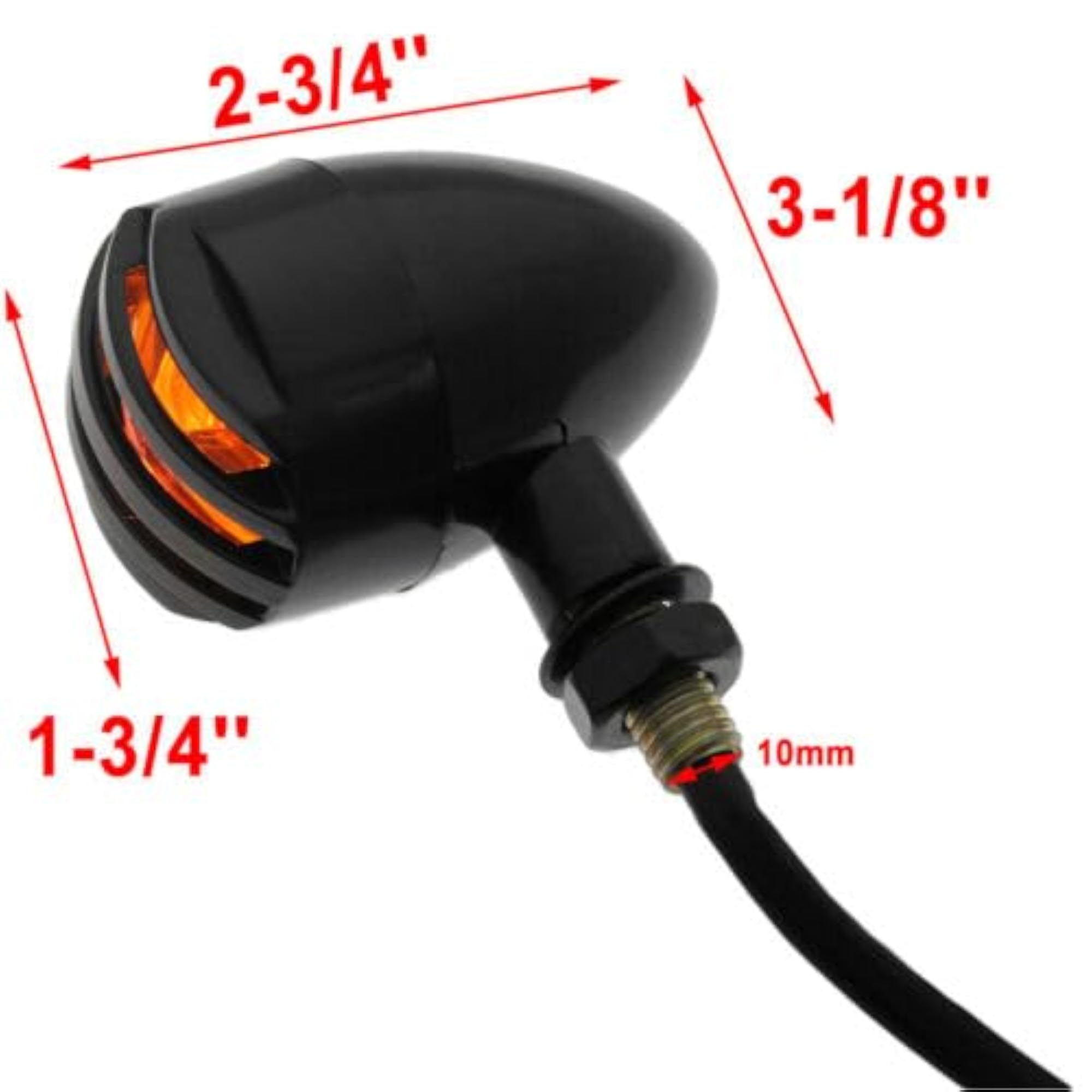 Universal 12V LED Motorcycle Turn Signals Indicator Bulb