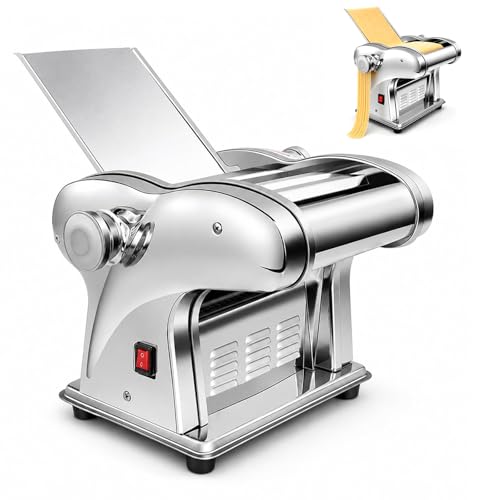 Machine à pâtes électrique automatique avec rouleau et couteaux inclus