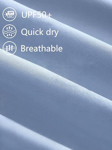 LastFor1 Women's 24''/26''/28'' Wide Leg Swim Beach Pants Waterproof UPF 50+ Lightweight Travel Pants with Pockets4