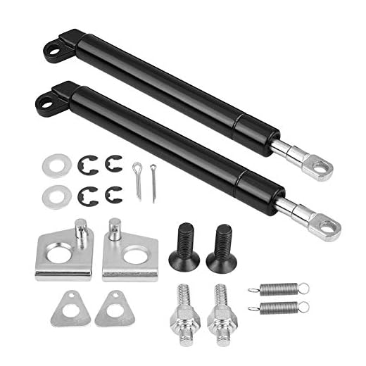 Amortiguador de gas - 1 par de montantes de gas de la tapa trasera trasera, levantadores de soporte de resorte de elevación para Mazda BT-50 Ford PX Ranger.