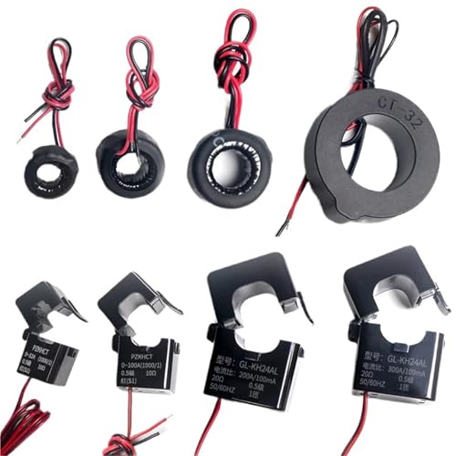 Sensor de abrazadera y transformador de corriente CA de 200A para instalaciones activas