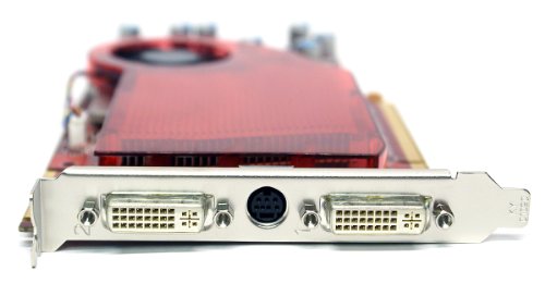 Genuine Dell Wp002 Ati Radeon Hd 2600 Xt Pro 256Mb Pci-E X16 Dual S-Video Dvi Video Graphics Card Full Height / High Profile #TOP1