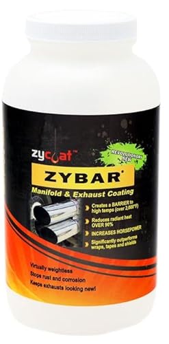 ZyCoat ZyBar 11016 High Temperature Coating - Midnight Black, 16 Ounce