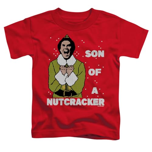 Elf Son of Nutcracker Faux Sweater Kids T Shirt for Youth Toddler Boys and Girls2