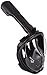 Snorkel Mask 180° view for Adults and Youth. Full Face Free Breathing Design.[Free Bonuses] Cell Phone Universal Waterproof Case (Dry Bag) and Anti-Fog wipes