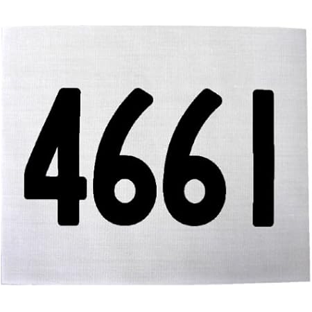 Amazon 陸上ゼッケン 数字のみプリント 書体no 14 フチ縫加工 黒 プリント込み アクティブライフ ゼッケン ゲームベスト