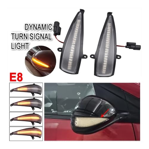 Lámpara intermitente Civic 2005-2012 acabado premium espejo retrovisor 4