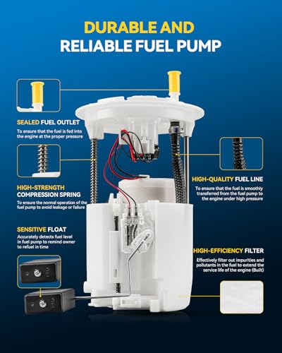 Image of PHILTOP Electric Fuel Pump Assembly FG1547, P76864M, SP2500M
