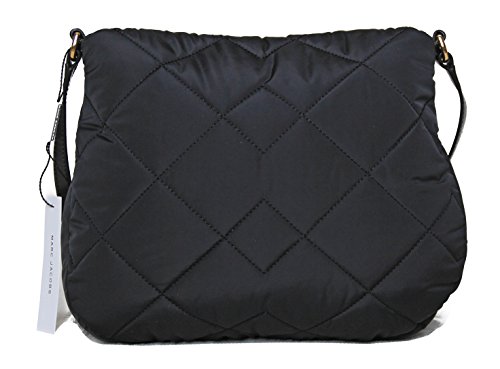 Marc by Marc Jacobs Natasha Quilted Nylon Crossbody Handbag (Black)2