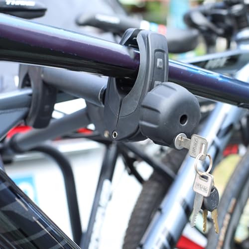 Rahmenhalter kurz 25CM Länge, Fahrradhalterung Bike Holder Fahrradträger Fahrradhalter Befestigung Klemme Reisemobil Rad, abschließbar, für U-Bügelrohr