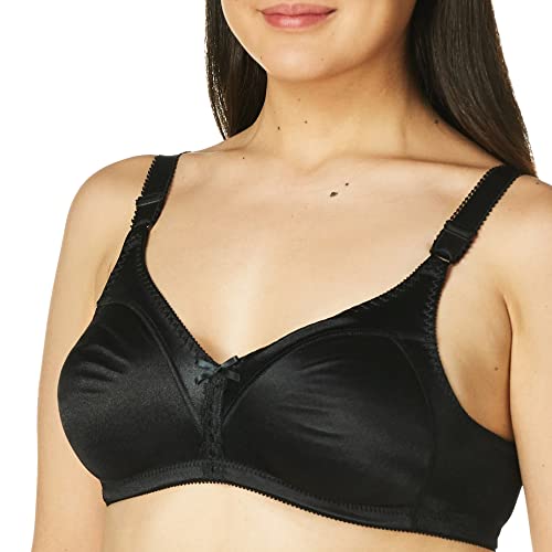 Maidenform Womens Double Support Wirefree Df3820 Bras, Black, 40C Us #TOP2
