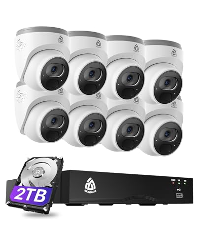 Imagen de Akinguar 4K PoE Kit Camaras de Seguridad