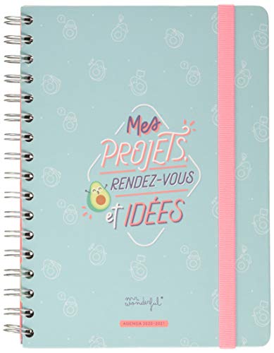 Agendas Mr Wonderful 2020-2021 Mr. Wonderful 2020-2021 - Agenda semanal (160 páginas, 17 x 22,1 x 2,6 cm)
