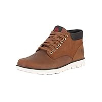 Timberland Men's Bradstreet Leather Sensorflex Chukka Boots, Md Brown Full Grain, 10 UK