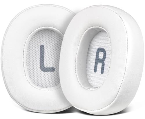Image of SOULWIT Earpads Replacement for JBL Tune 700(700BT) /710(710BT) /720(720BT) /750(750BT,750BTNC) /760(760NC) /770(770NC) Headphones, Ear Pads Cushions with Softer Noise Isolation Foam (White)