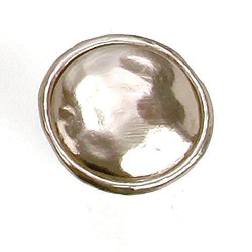 Laurey 37428 1-3/8-Inch Merlot Knob, Satin Nickel