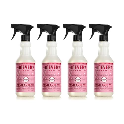 Image of Mrs. MEYER'S Multi-Surface Cleaner, Peppermint, 16 OZ (Pack of 4)