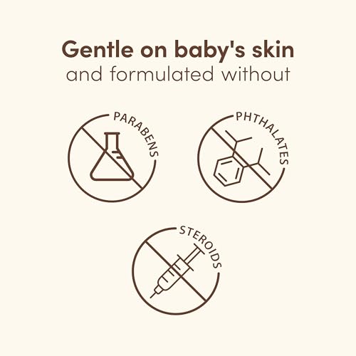 Image of Aveeno Baby Calming Comfort Moisturizing Body Lotion with Relaxing Lavender & Vanilla Scents, Non-Greasy Baby Lotion, Natural Oatmeal & Dimethicone, Paraben- & Phthalate-Free, 8 fl. oz