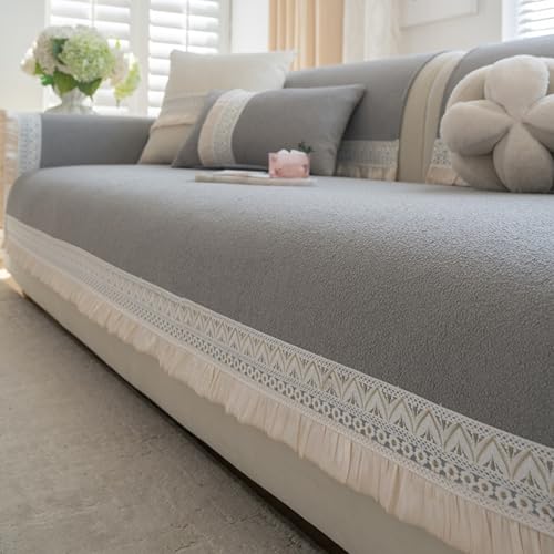 �Ȍ��\�t�@�\�t�@�J�o�[�m���X���b�v�N�b�V�����{�J�o�[�ʋC���Z�N�V���i���v���e�N�^�[�y�b�g�ɗD�����Ƌ�v���e�N�^�[ grey 30*50cm/11.81*19.69in Lumbar pillow cover