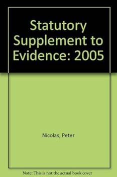 Paperback Statutory Supplement to Evidence Book