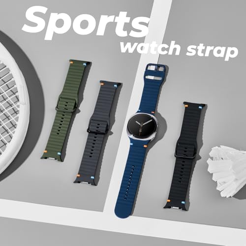 Image of Acextro 3 Pack Sport Band Compatible for Galaxy Watch 7 Bands 44mm 40mm