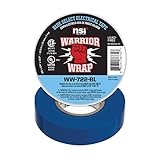 WarriorWrap Select 3/4 in. x 60 ft. 7 mil Vinyl Electrical Tape, Blue