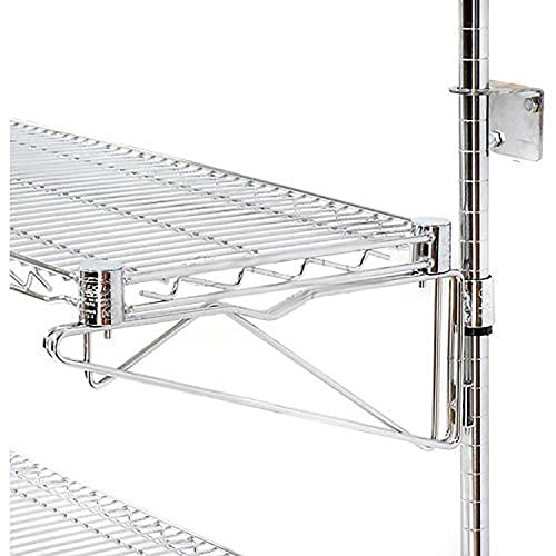 Nexel Poly-Green Wall Mount Wire Shelf, Additional Level 48