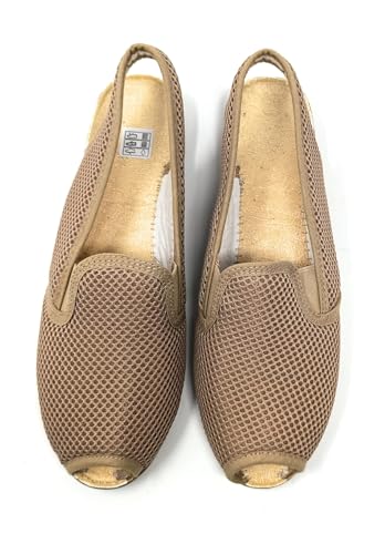 SEVILLAS Zapato para pies delicados S Mod 325 (Beige, Sistema Tallas Calzado EU, Adulto, Números, Mediano, 39)
