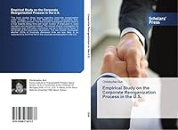 Empirical Study on the Corporate Reorganization Process in the U.S. 3639710134 Book Cover