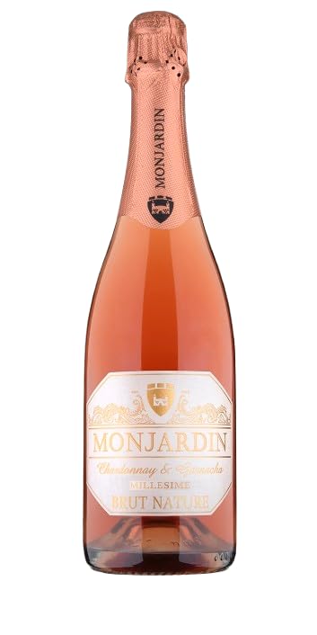 Castillo Monjardín, "COLECCIÓN ESPUMOSOS BRUT NATURE MILLESIME". Pack de 3 Botellas: 2 botellas Brut Nature Chardonnay 2022 y 1 botella Brut Nature Rosé 2021.