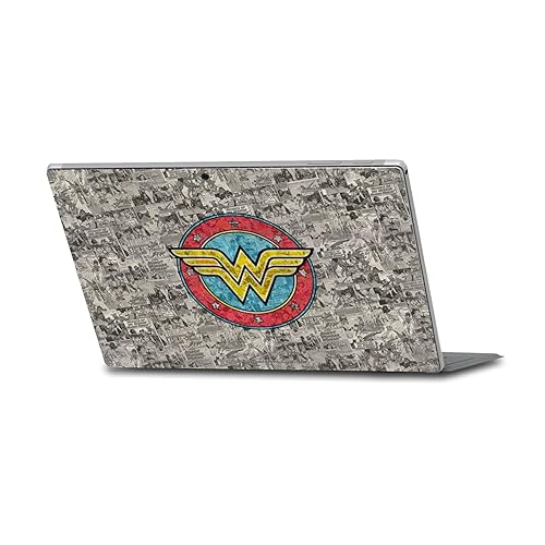 Skin Wonder Woman amovible vinyle vintage pour Surface Pro 5 6