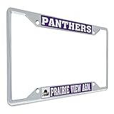 Desert Cactus Prairie View A&M University PVAMU Panthers Car Accessories Metal License Plate Frame and Tag Holder for Front or Rear of Car (Mascot)
