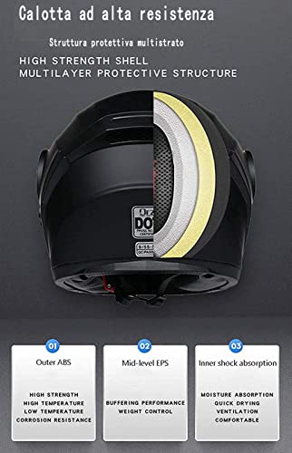 Casco moto modulare Casco moto flip Casco moto