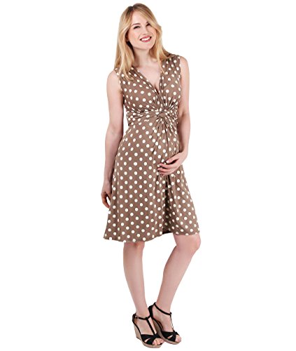 Krisp - Vestito da donna con décolleté annodato