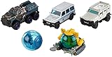 Cada pack de cinco modelos nuevos incluye vehículos históricos, un adorno exclusivo y nuevos diseños de las cinco películas