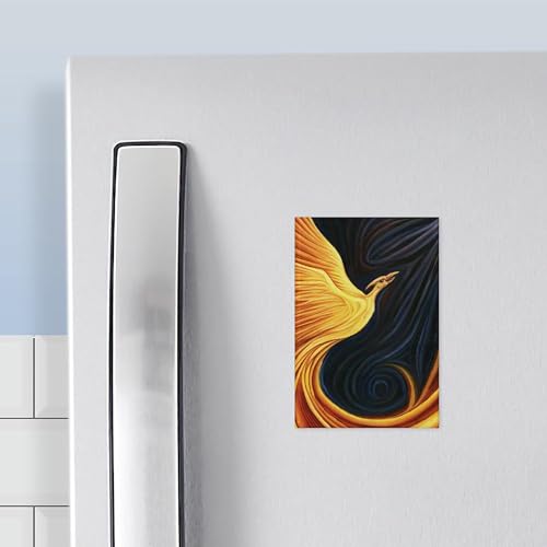 Imán rectangular decorativo para refrigerador 3x2 pulgadas miniatura 3