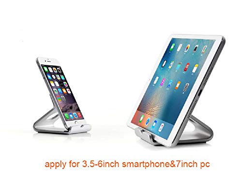 AKDSteel 270° Suporte giratório de alumínio dobrável suporte de mesa para tablet para Galaxy Tab Pro