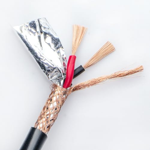 Cable de señal de cobre puro 16/2 AWG con aislamiento de alta densidad y blindaje RS485