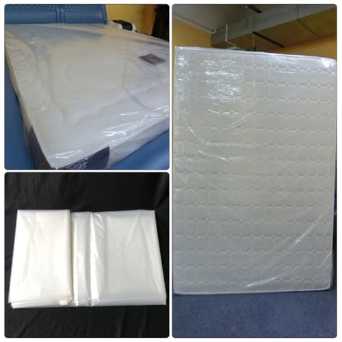 Protège-matelas protection solide 16 microns enveloppe plastique PE - 5