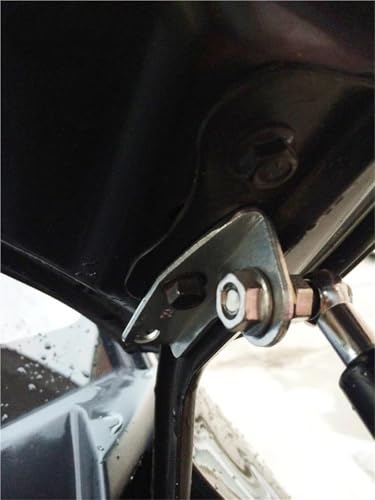 Support levage capot Suzuki Swift 2005-2016 en acier argent