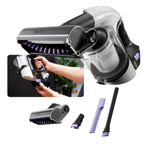Gtech Multi Platinum | Cordless Lightweight Handheld Vacuum Cleaner | Reinforced with Aluminium | Rechargeable 22V 3350mAh Lithium Battery | Powered Brush Bar | 30 Mins Runtime
