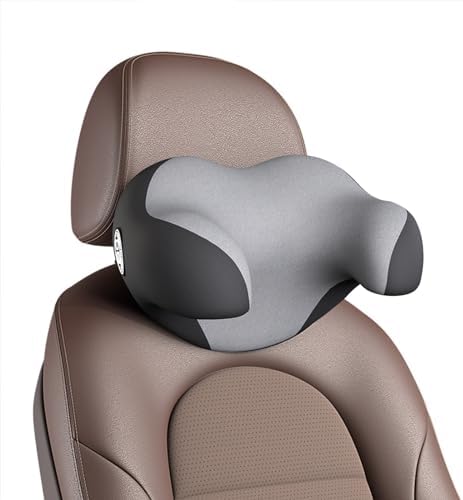 SGPINC Panda En Forma De U Con Capucha Y Gorro De Viaje A Casa, Almohada Para El Cuello Del Coche, Unisex, Reposacabezas Y Asiento De Conducción, Lindo Cojín Suave Y Cómodo