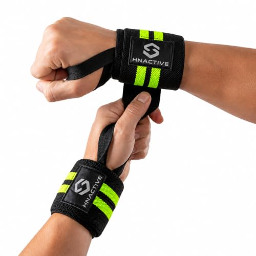 Image of Wrist Band For Gym Workout Wrist Support For Gym Straps For Men Hand Band Strap For Man Wrists Supporter Wrap For Man Workout Accessories For Women And Men 3 mm Thickness (Green)