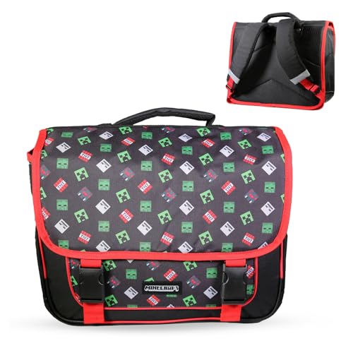 Bagtrotter Cartable 38 cm Minecraft Noir