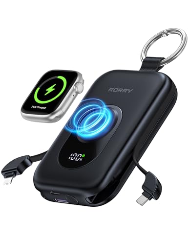 Batería externa para Apple Watch y teléfono ideal para viajes y diario