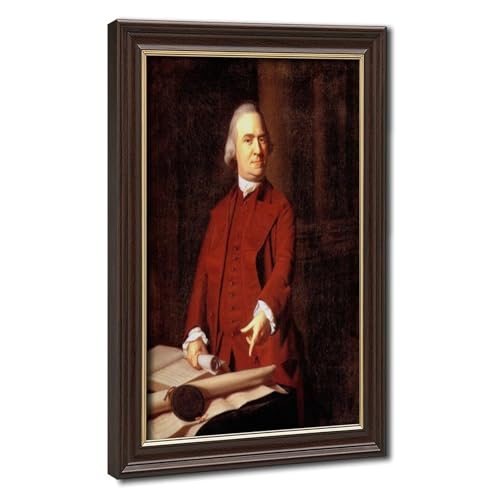 Impression sur toile Samuel Adams John Singleton, tableau déco murale avec cadre
