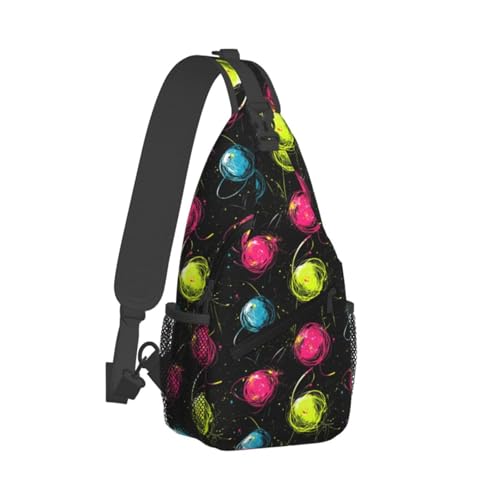 Petit sac à bandoulière pour voyage sport randonnée et course à pied unisexe