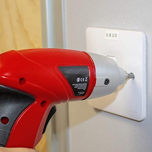 SPARES2GO Cordless Rechargeable Electric Screwdriver Combi Drill & Bit Set